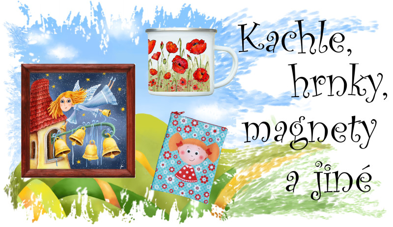 Fliesen, Becher, Magnete, T-Shirts und mehr